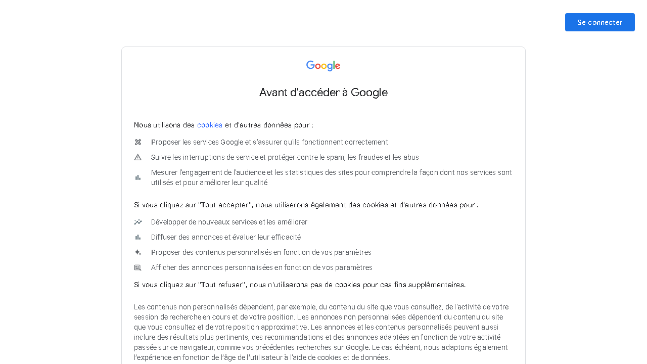 Capture d'écran de http://www.gites-vacances.com/ 
